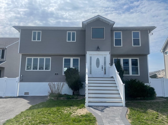 102 Surf Rd, Lindenhurst, NY 11757 - view of front of property featuring a gate