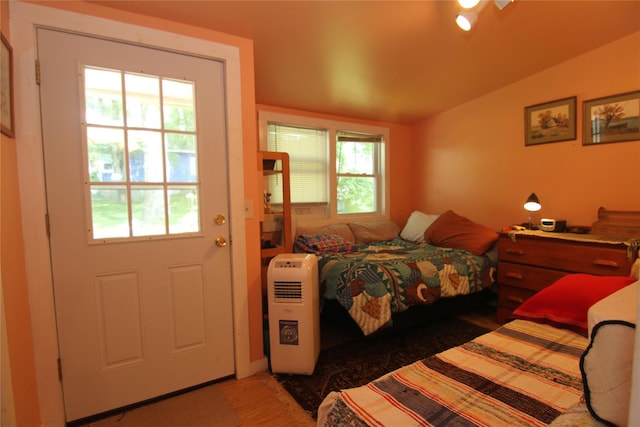3155 Lexington Ave Unit 18Ab, Mohegan Lake, NY 10567 - bedroom with lofted ceiling