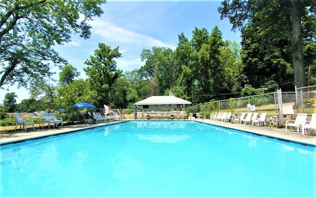 3155 Lexington Ave Unit 18Ab, Mohegan Lake, NY 10567 - community pool with view of scattered trees