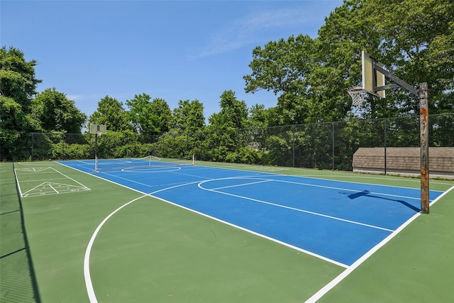 17 Meadow Pond Cir, Miller Place, NY 11764 - view of sport court with community basketball court