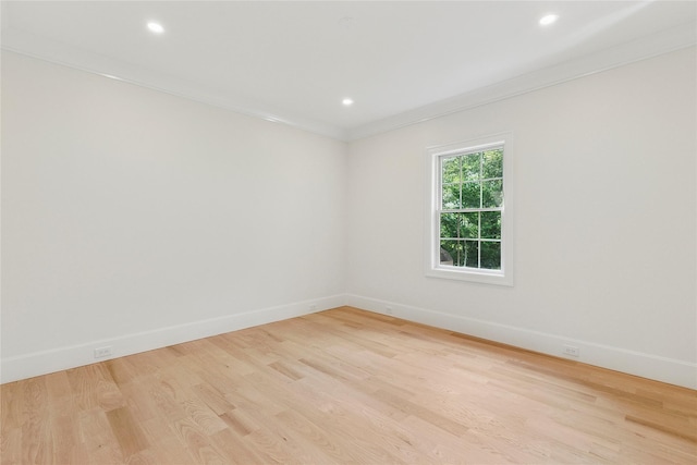 17 Chelsea Pl, Dix Hills, NY 11746 - unfurnished room with ornamental molding, wood finished floors, and recessed lighting
