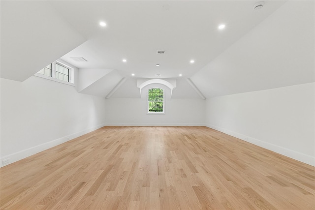 17 Chelsea Pl, Dix Hills, NY 11746 - bonus room with light wood-style floors, lofted ceiling, and recessed lighting