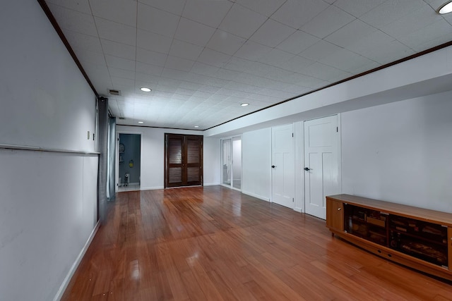 29 Meadow Ln, Chappaqua, NY 10514 - unfurnished living room featuring wood finished floors