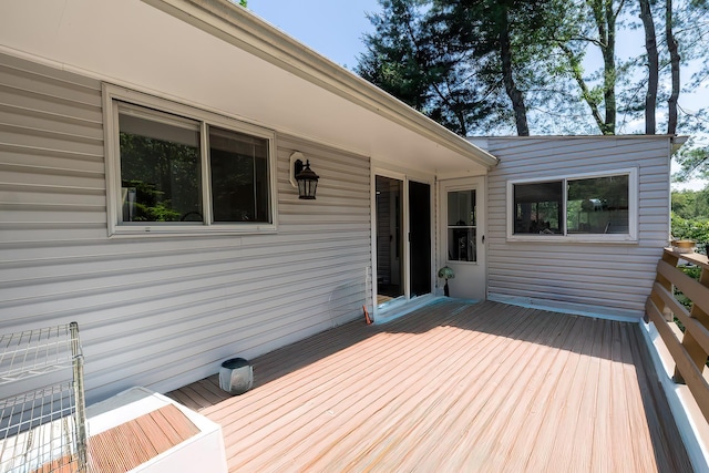 29 Meadow Ln, Chappaqua, NY 10514 - view of wooden deck