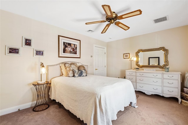 42 Roxen Rd, Rockville Centre, NY 11570 - bedroom with light colored carpet and a ceiling fan