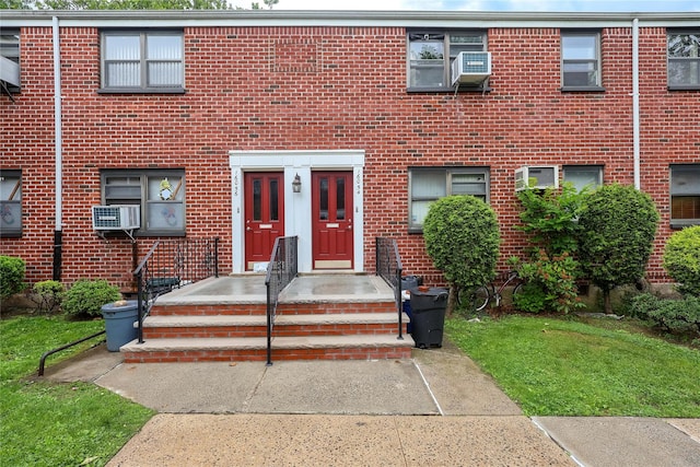 160-54 Willets Point Blvd Unit 4-206, Whitestone, NY 11357 - view of front of house featuring cooling unit and brick siding