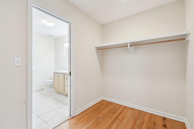 37 Baxter Rd, Pawling, NY 12564 - spacious closet with light wood-type flooring and a sink