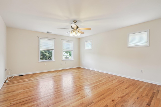37 Baxter Rd, Pawling, NY 12564 - unfurnished room with light wood finished floors and a ceiling fan
