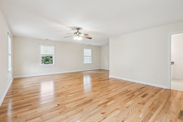 37 Baxter Rd, Pawling, NY 12564 - spare room featuring light wood-style flooring and ceiling fan