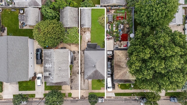 163 Grant Ave, Mineola, NY 11501 - aerial view of residential area