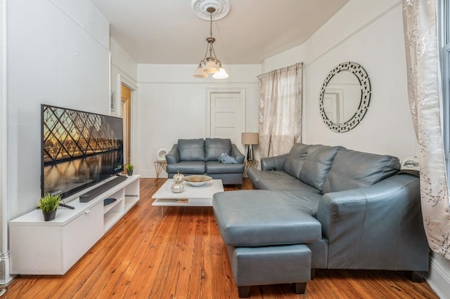 845 Kinsella St, Bronx, NY 10462 - living room featuring light wood-type flooring