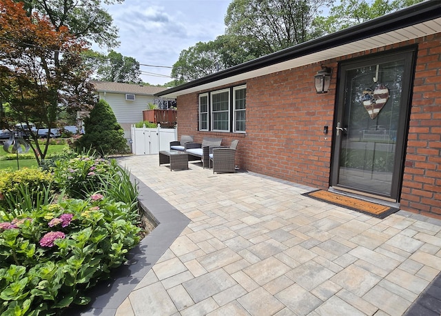 341 Thrift St, Ronkonkoma, NY 11779 - view of patio with outdoor lounge area