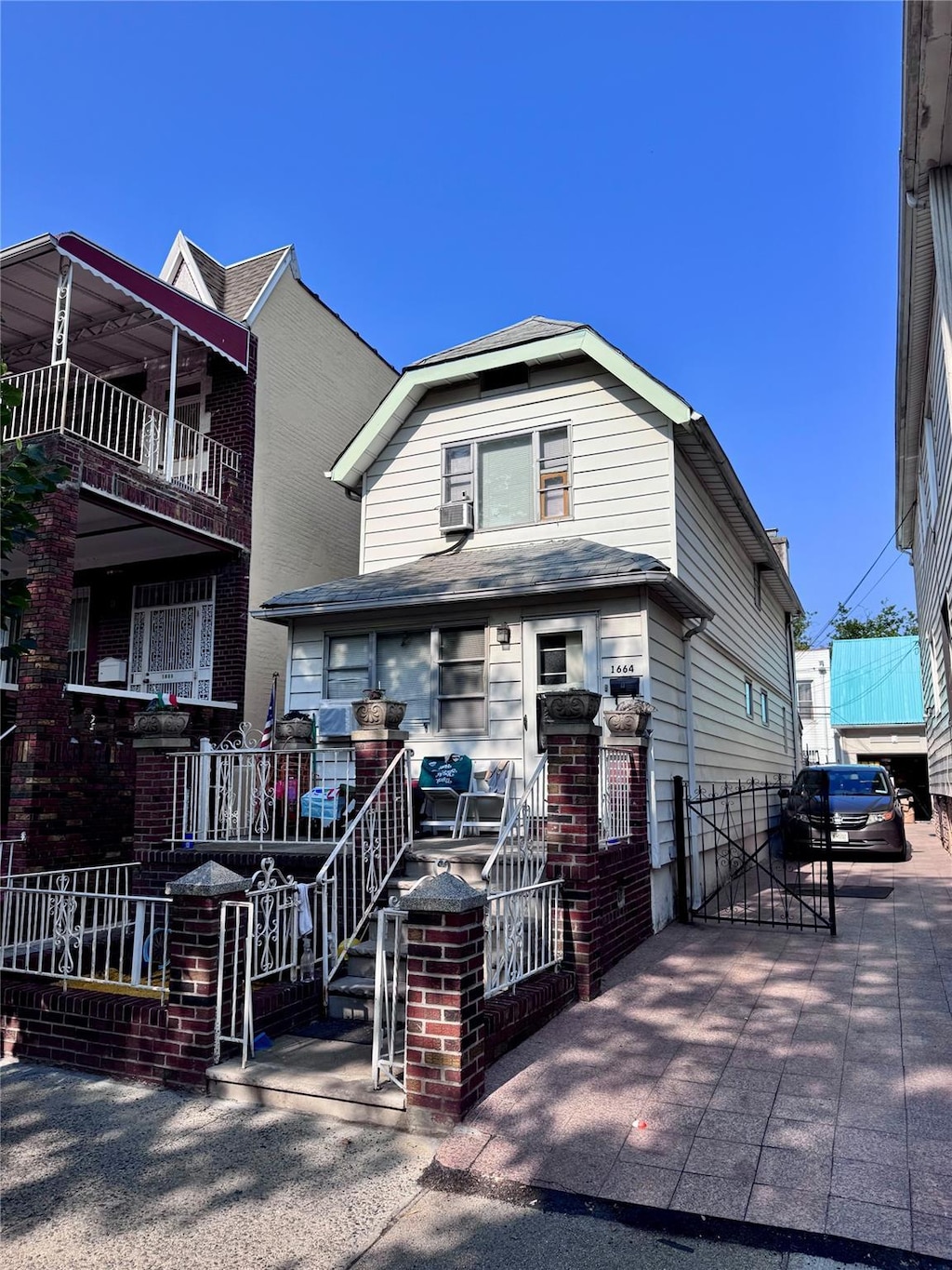 1664 W 8th St, Brooklyn, NY 11223 - multi unit property with a gate