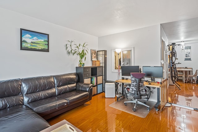 102-30 66th Rd Unit 5K, Forest Hills, NY 11375 - office with wood finished floors