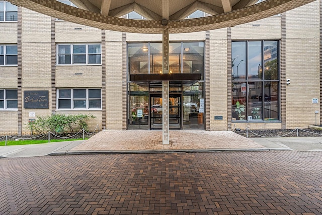 102-30 66th Rd Unit 5K, Forest Hills, NY 11375 - entrance to property featuring brick siding