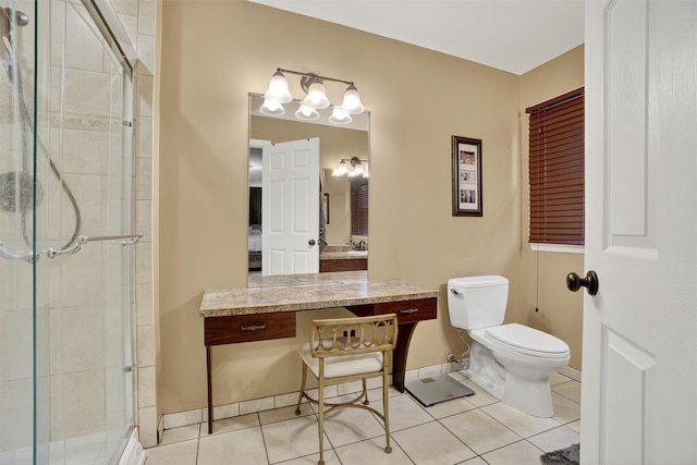 8 Argow Pl, Nanuet, NY 10954 - bathroom featuring tile patterned flooring, a stall shower, and vanity