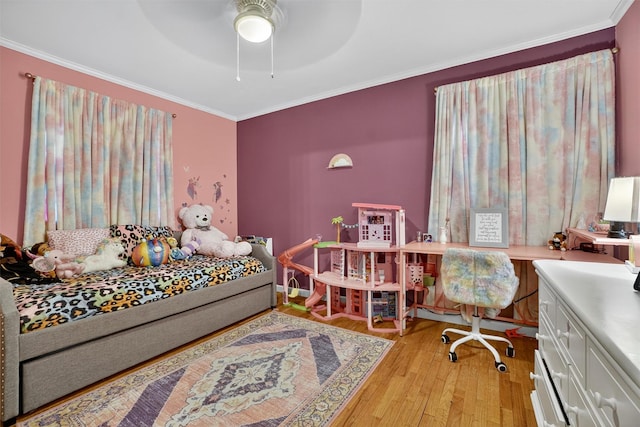 8 Argow Pl, Nanuet, NY 10954 - bedroom featuring light wood-type flooring and crown molding