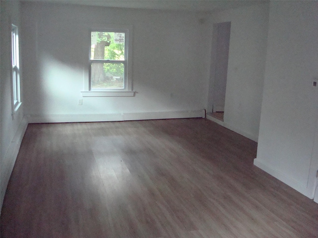 5 W Cottage Rd, Poughkeepsie, NY 12601 - unfurnished room with wood finished floors and baseboards