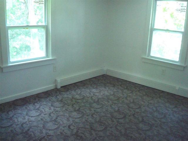 5 W Cottage Rd, Poughkeepsie, NY 12601 - unfurnished room with plenty of natural light and carpet floors