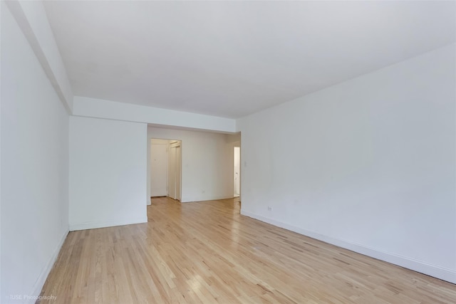 46-01 39th Ave Unit 303, Sunnyside, NY 11104 - empty room featuring light wood-type flooring