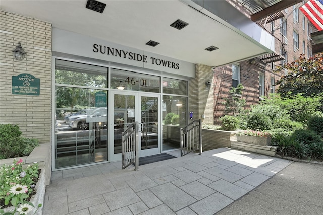 46-01 39th Ave Unit 303, Sunnyside, NY 11104 - property entrance with brick siding
