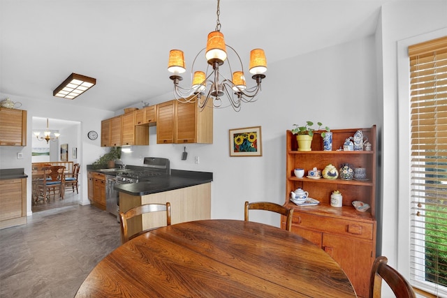 32 Spring Pond Dr, Ossining, NY 10562 - dining room with a chandelier