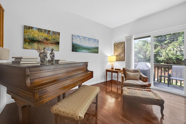32 Spring Pond Dr, Ossining, NY 10562 - living area with wood finished floors and baseboards