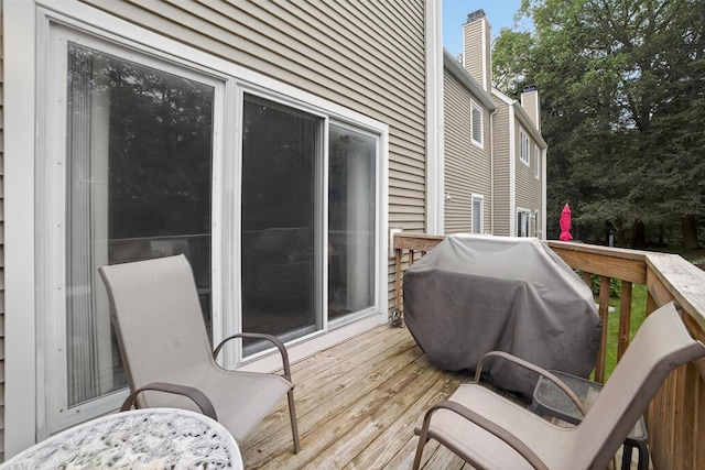32 Spring Pond Dr, Ossining, NY 10562 - wooden terrace featuring area for grilling
