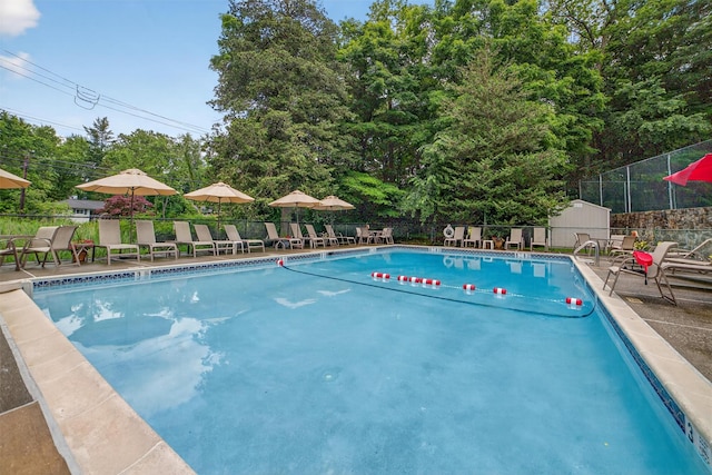 32 Spring Pond Dr, Ossining, NY 10562 - community pool featuring a patio