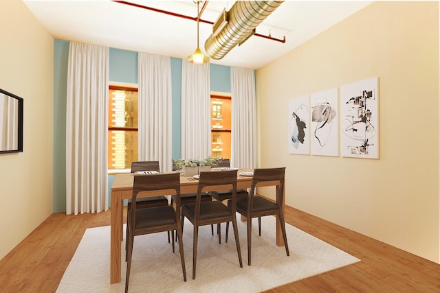 235 W 120th St, New York Manhattan, NY 10027 - dining space with wood finished floors