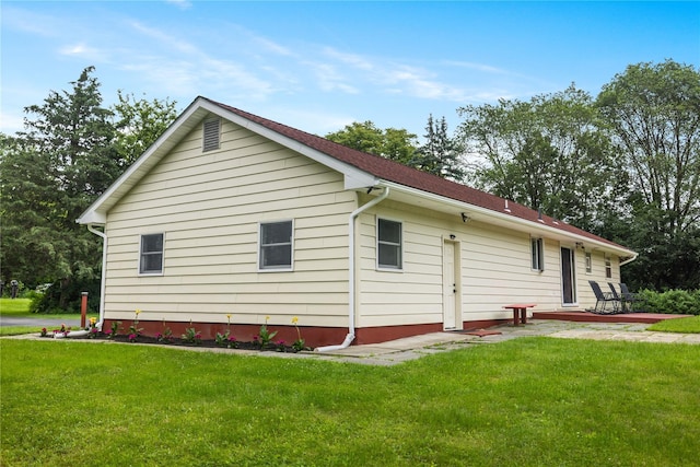 162 Airport Rd, New Hampton, NY 10958 - view of property exterior featuring a yard