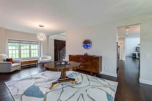 45 Jeffrey Dr, Pleasant Valley, NY 12569 - living area featuring wood finished floors, stairs, and recessed lighting