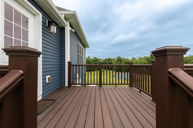 45 Jeffrey Dr, Pleasant Valley, NY 12569 - view of wooden deck