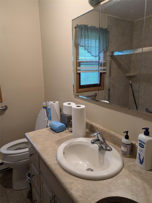 24 Delilah Ln, Plattekill, NY 12589 - full bathroom with vanity and tiled shower