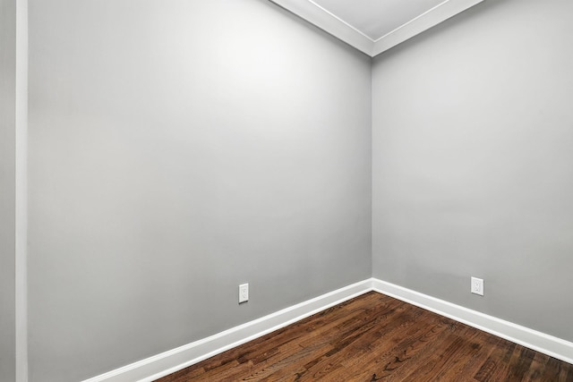 1133 Midland Ave Unit 4E, Bronxville, NY 10708 - empty room with dark wood finished floors and crown molding