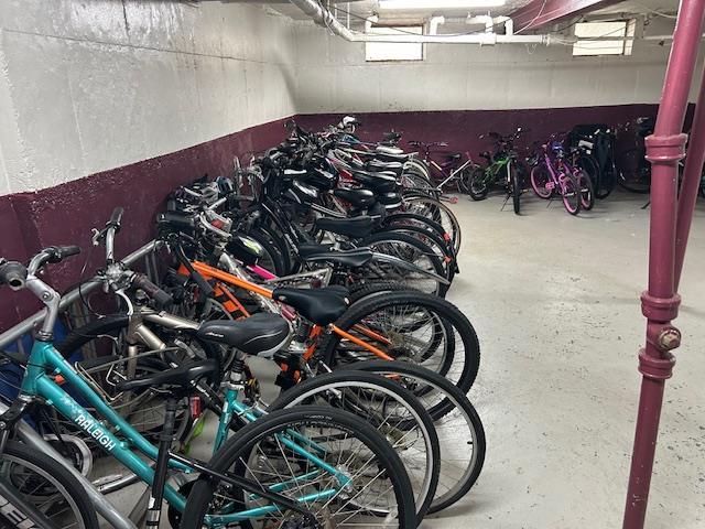257 Cedarhurst Ave Unit A 8, Cedarhurst, NY 11516 - garage with bike storage
