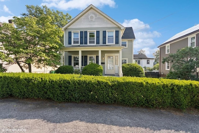 65 Union St, Beacon, NY 12508 - view of front of home featuring covered porch