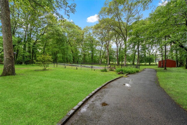 5 Linda Ct, Oyster Bay, NY 11771 - view of yard featuring an outbuilding