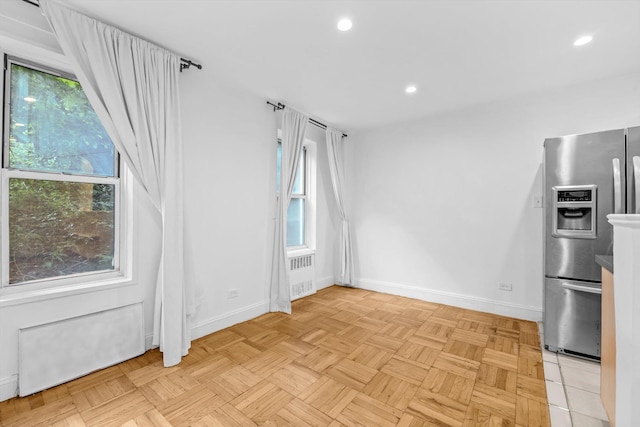 5425 Valles Ave Unit 1L, Bronx, NY 10471 - spare room with radiator and recessed lighting
