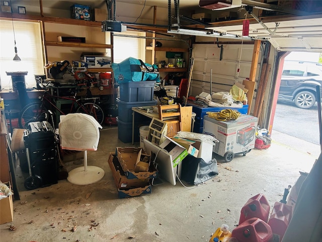 6 Cedarfield Ter, Setauket, NY 11780 - garage featuring a garage door opener
