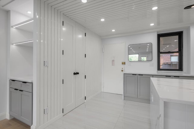 4705 Henry Hudson Pkwy W Unit 6J, Bronx, NY 10471 - corridor with recessed lighting and baseboards