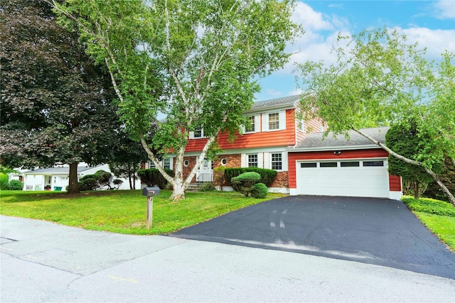 4 Pasture Ln, Poughkeepsie, NY 12603 - colonial house with a garage, driveway, and a front lawn