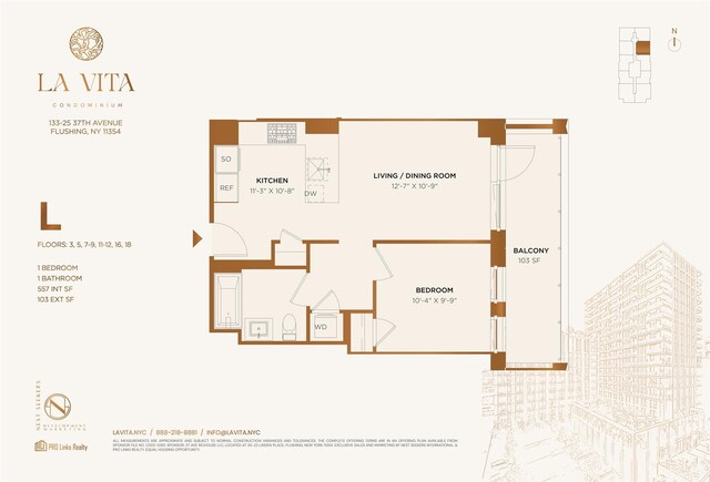 133-25 37th Ave Unit 5L, Flushing, NY 11354 - photo 8