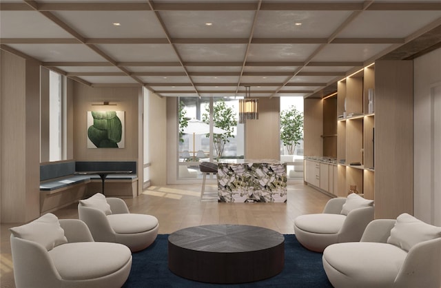 133-25 37th Ave Unit 3C, Flushing, NY 11354 - building lobby featuring recessed lighting