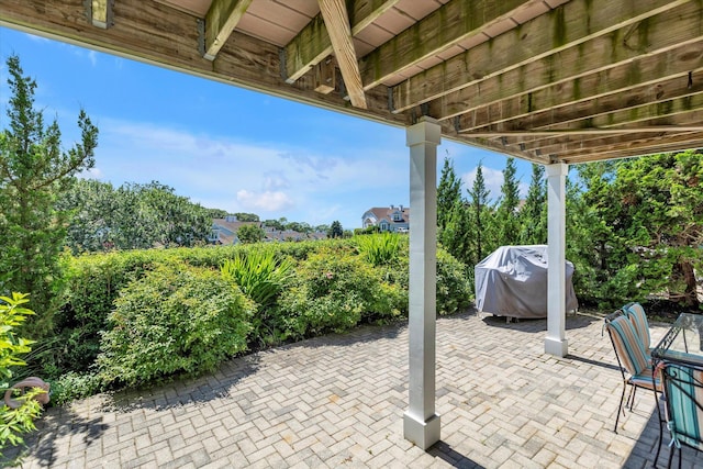 18 Tall Tree Cir, Jamesport, NY 11901 - view of patio featuring area for grilling