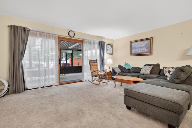 114 Halgren Cres, Haverstraw, NY 10927 - living area with carpet flooring