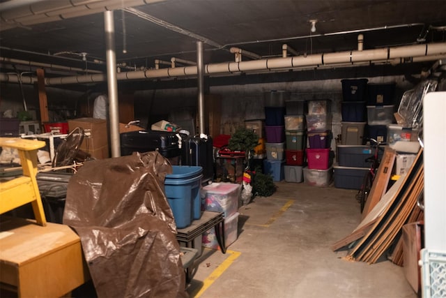 95 N Broadway Unit D2-5, White Plains, NY 10603 - view of unfinished basement