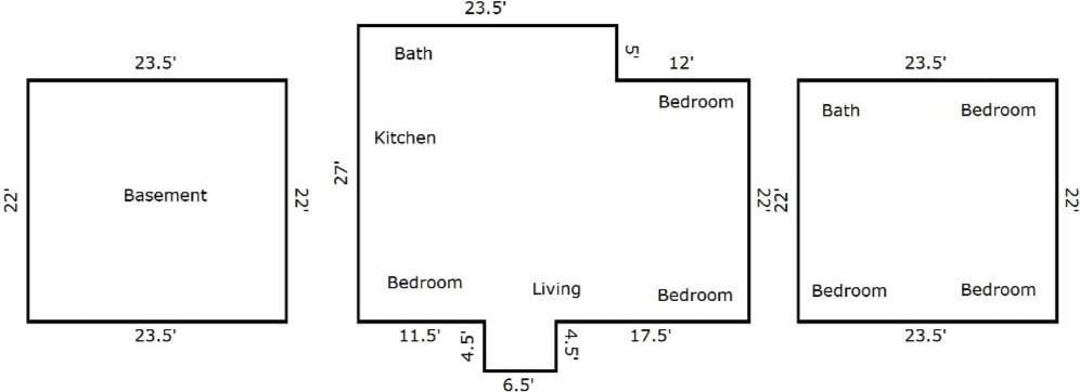 21 Old Portion Rd, Lake Ronkonkoma, NY 11779 - view of floor plan / room layout