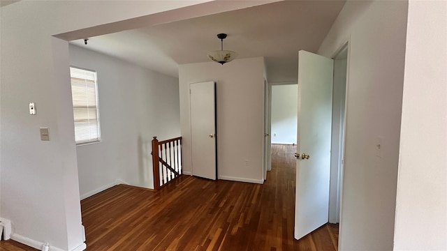 125 N Washington Ave Unit 46, Hartsdale, NY 10530 - hallway featuring an upstairs landing and wood finished floors