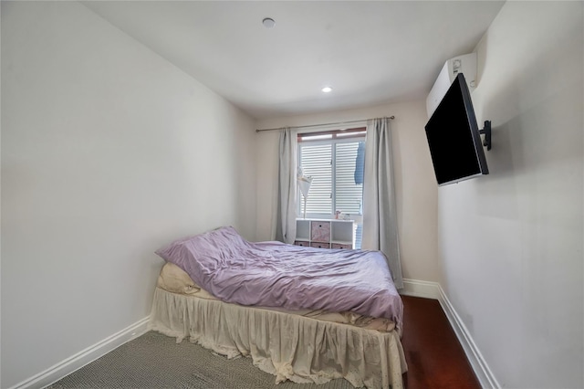 7425 43rd Ave Unit 2A, Elmhurst, NY 11373 - bedroom with baseboards and recessed lighting